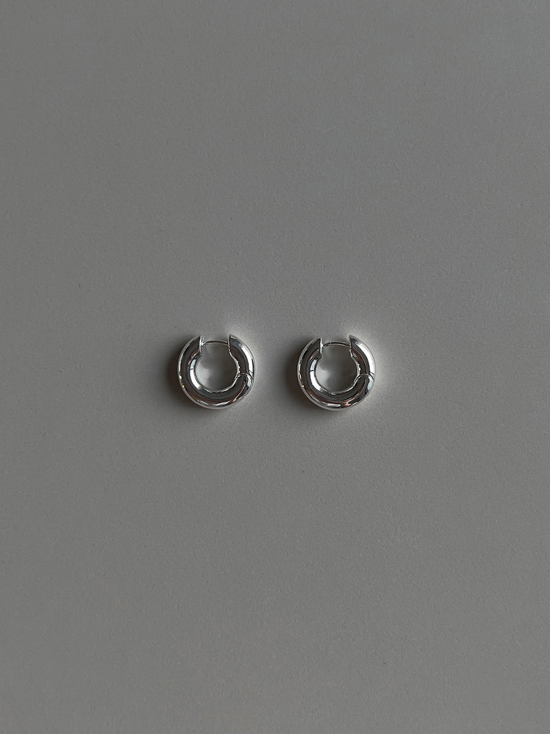 토카 원터치 귀걸이 [실버]