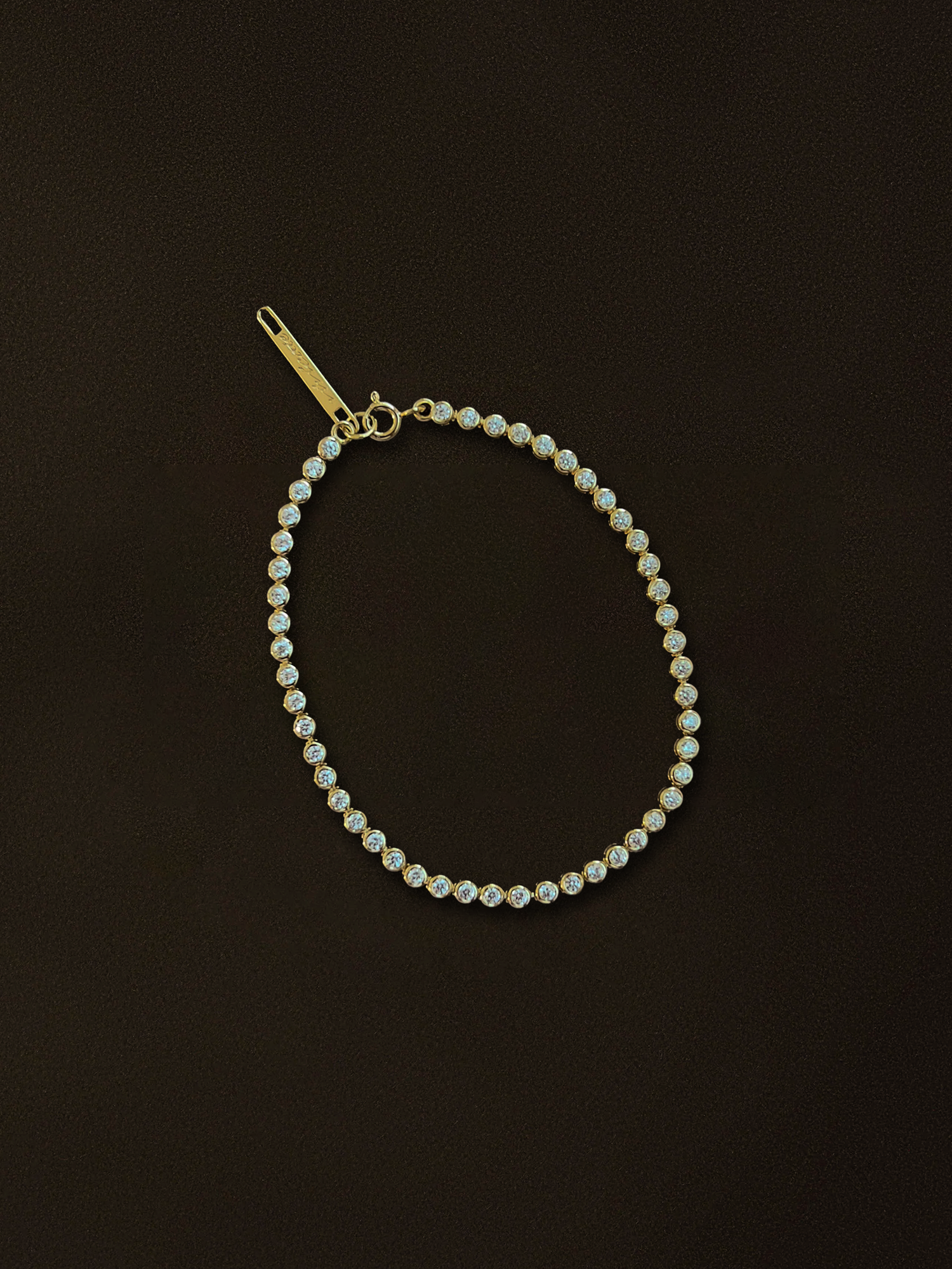 LUNELLE TENNIS BRACELET [GOLD]