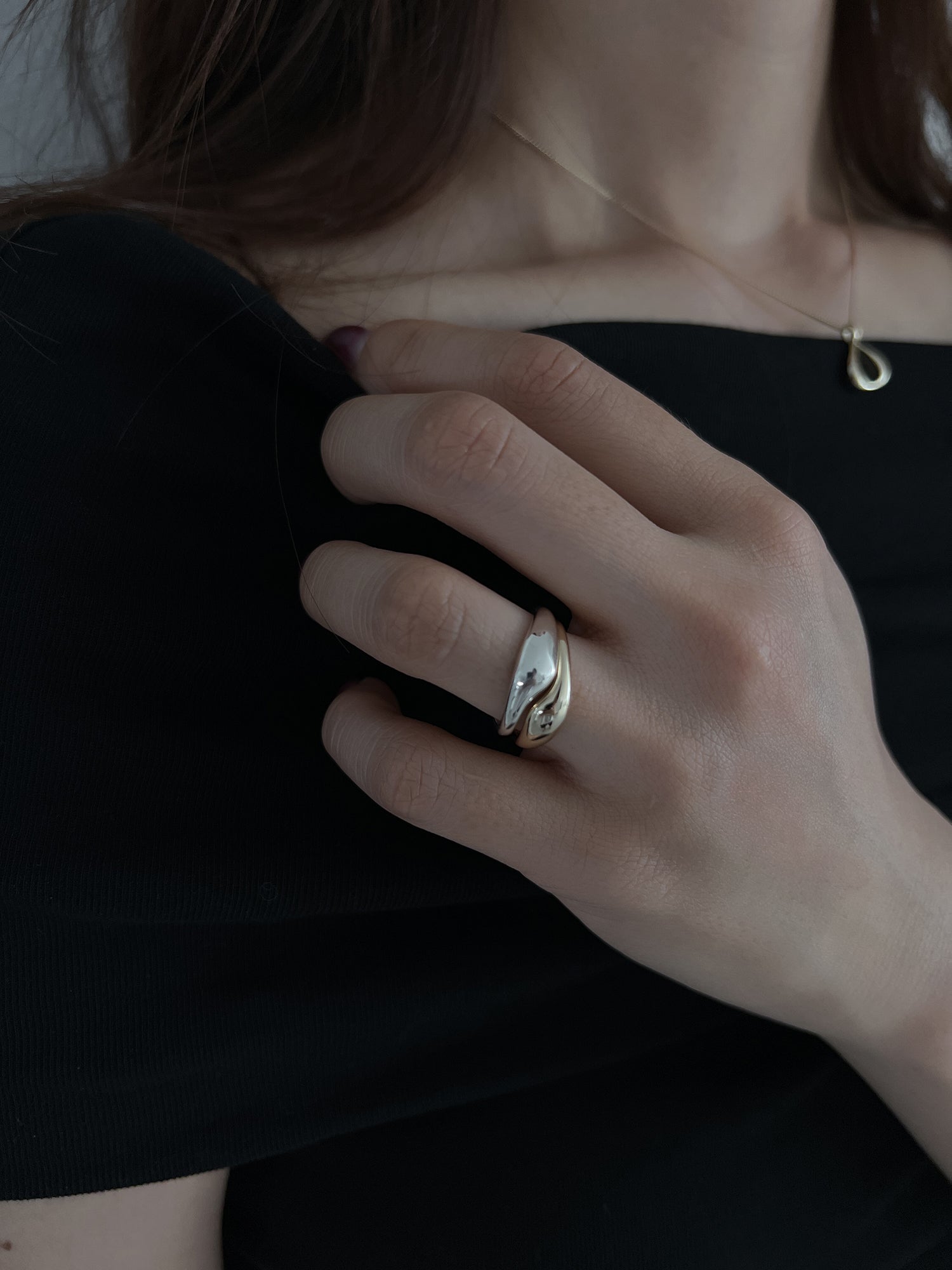STERLING VELUA RING [SILVER]