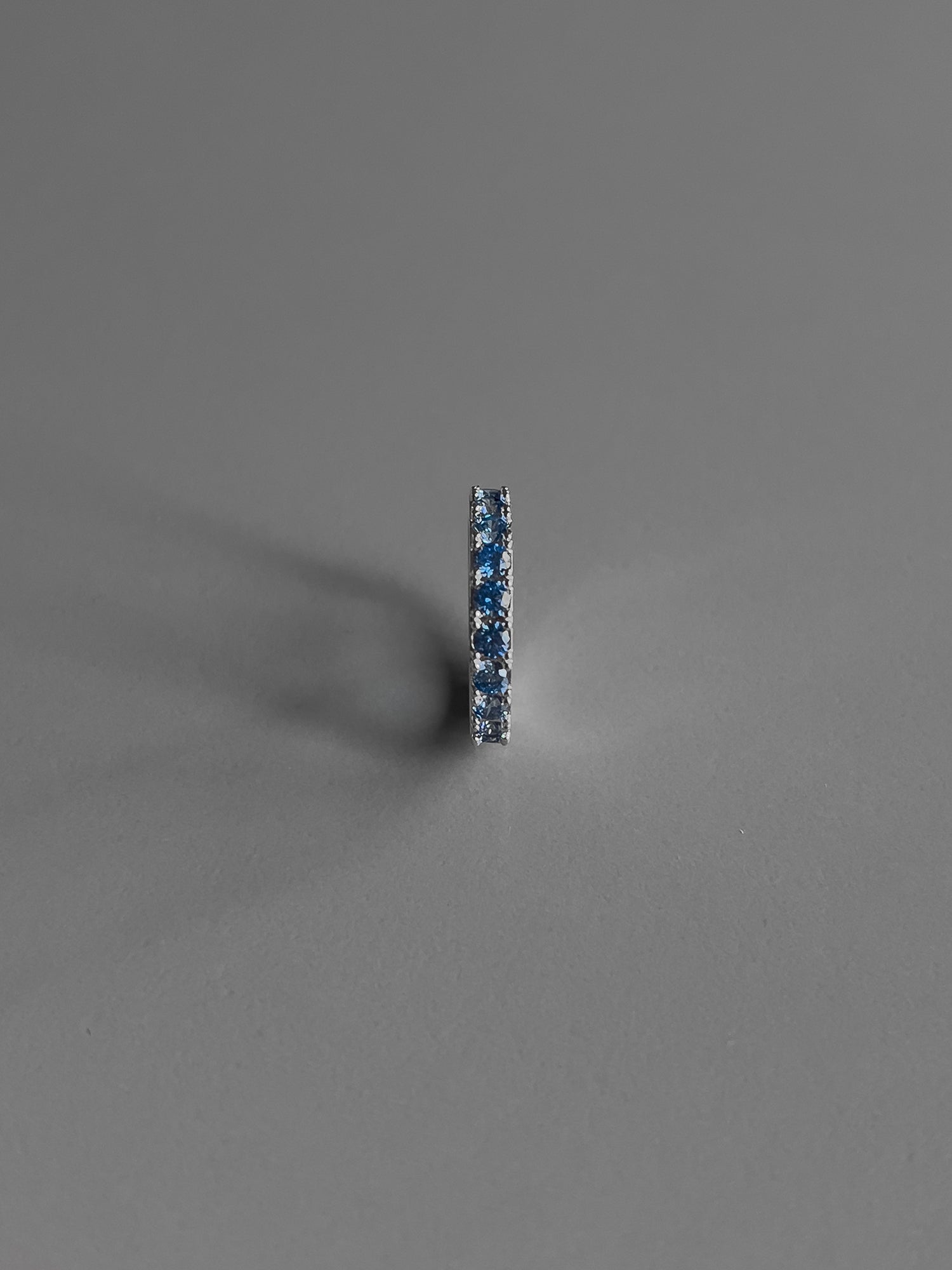 BOLD PAVE RING [AQUA]