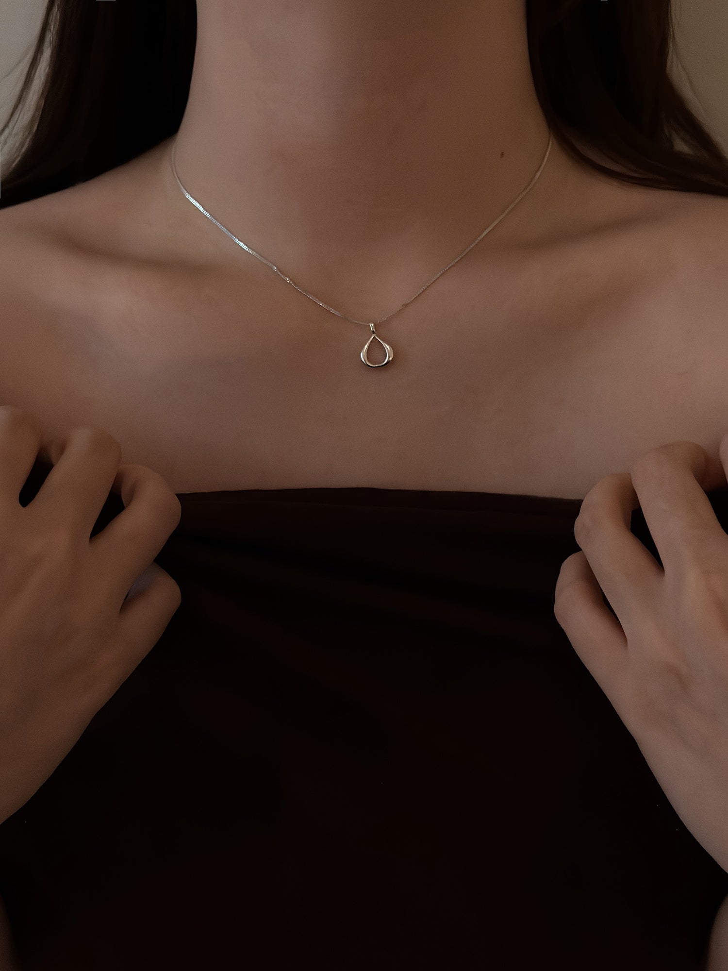 STERLING BLYS NECKLACE [SILVER]