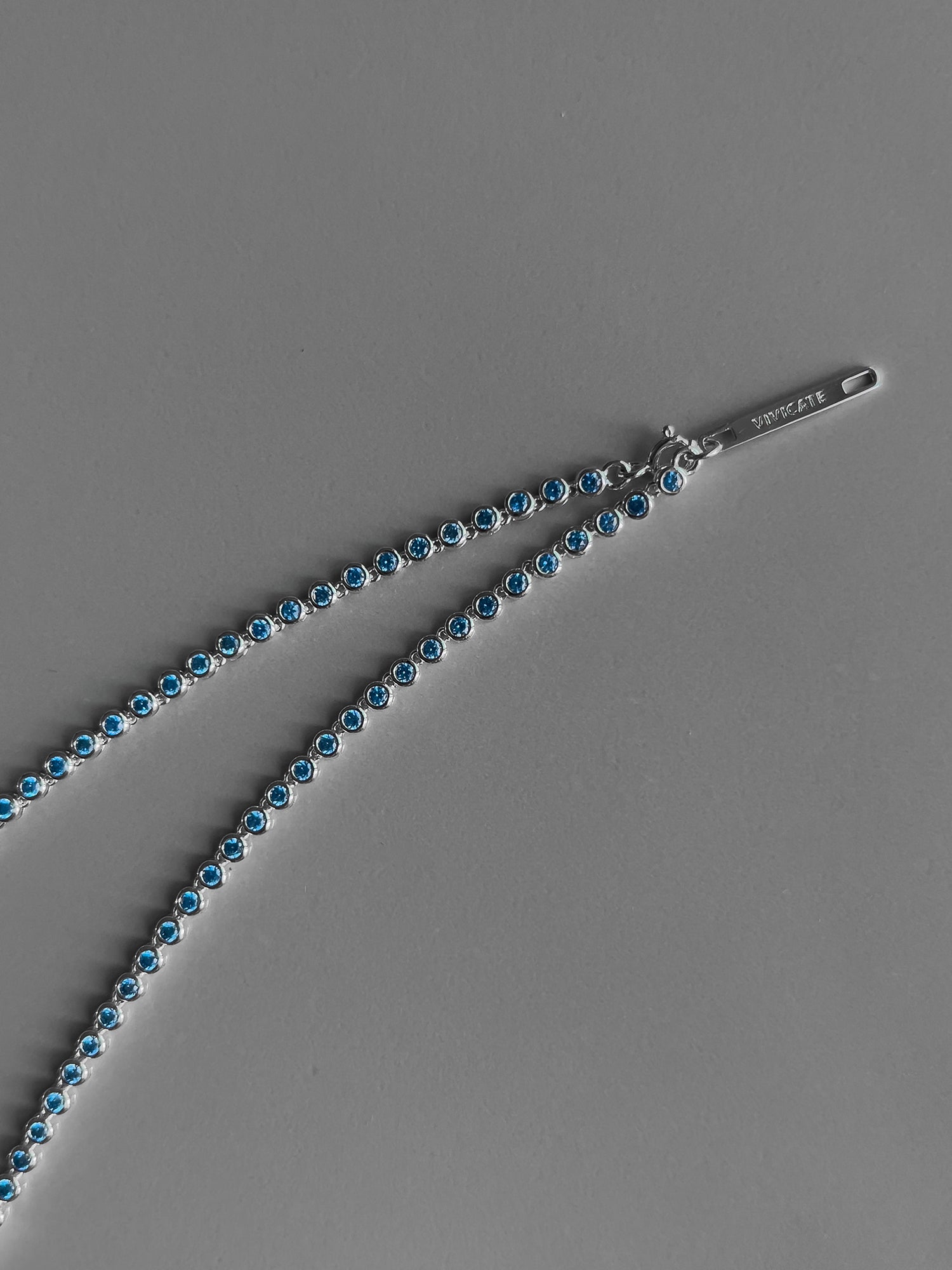 LUNELLE TENNIS BRACELET [AQUA]