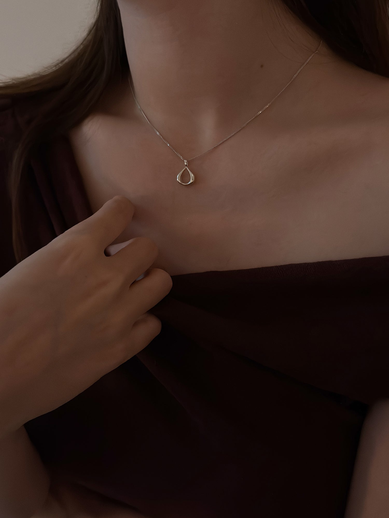 STERLING BLYS NECKLACE [SILVER]