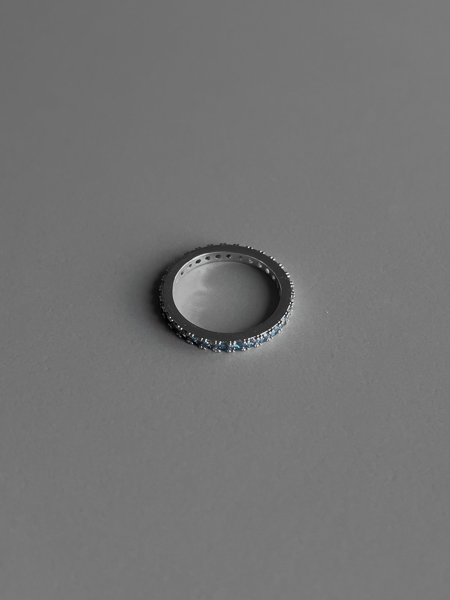 PAVE RING [AQUA]