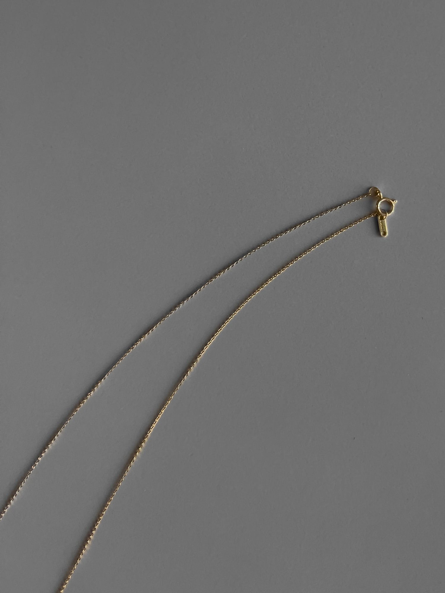 BASIC CHAIN NECKLACE [GOLD]