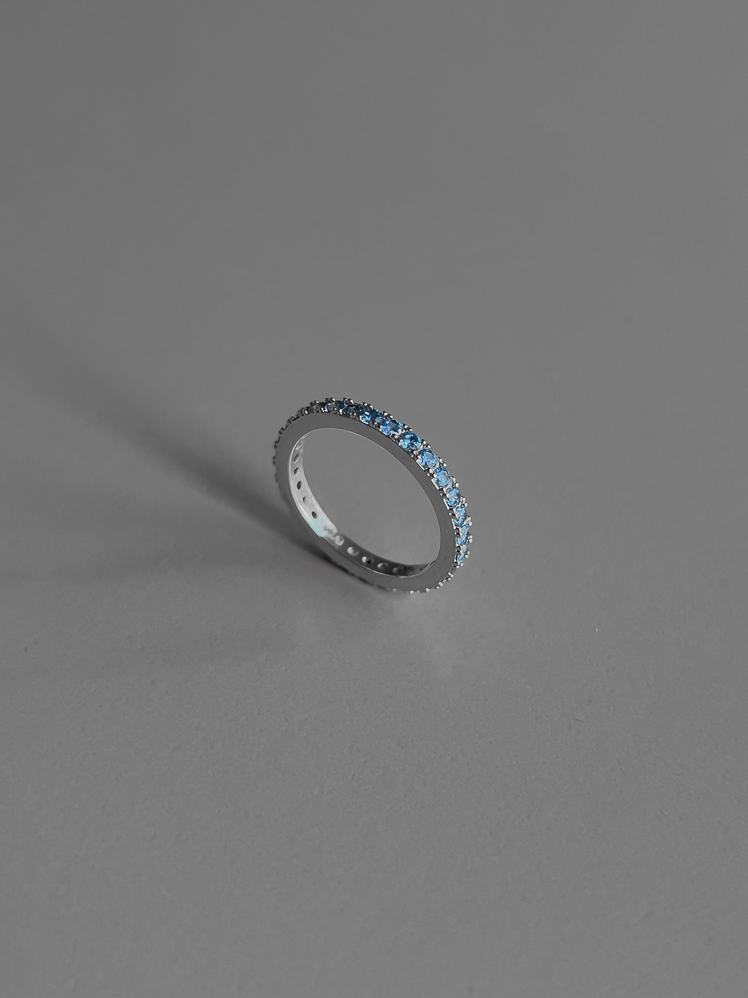 PAVE RING [AQUA]