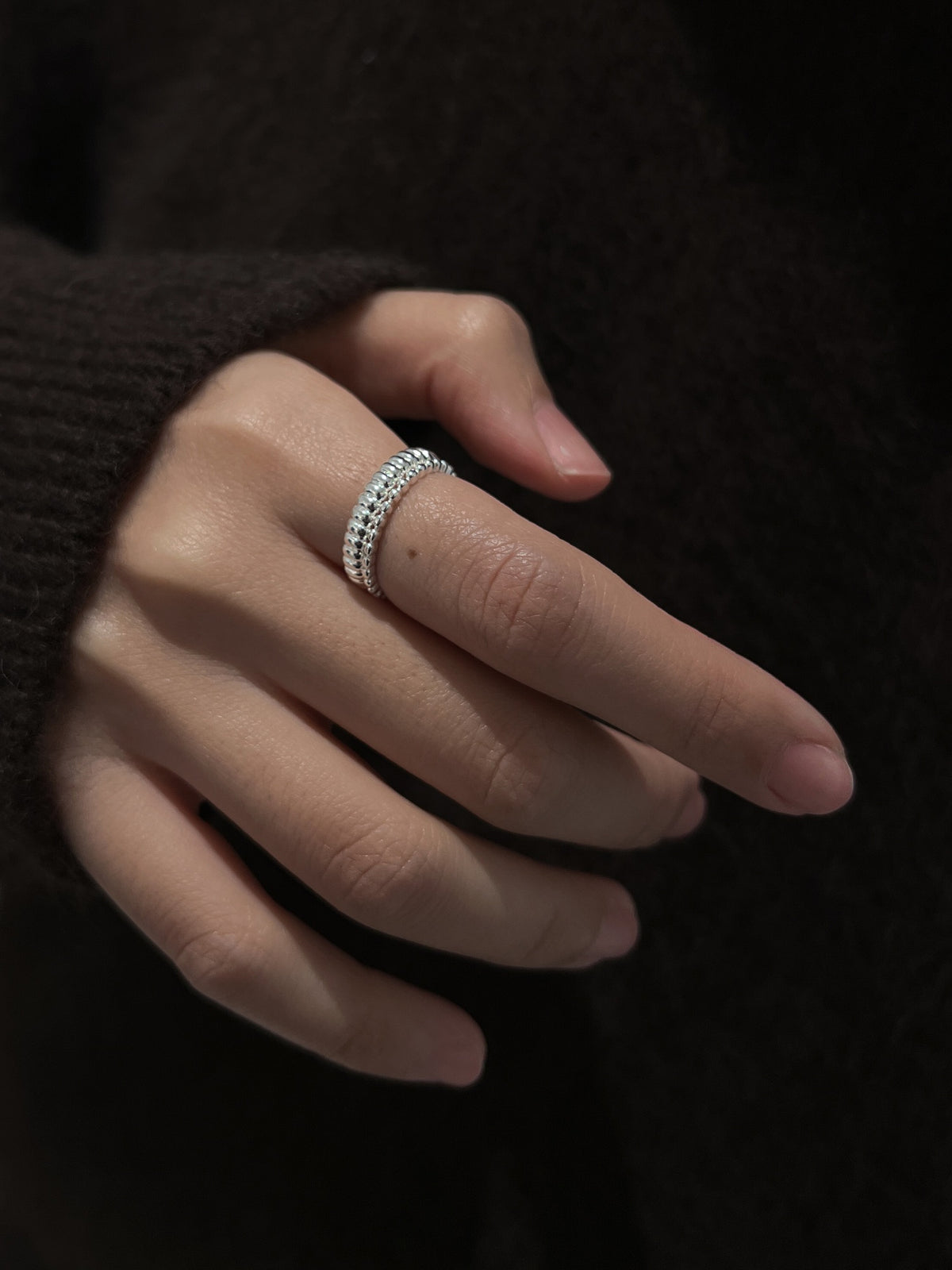 SLIM RUA RING [SILVER]