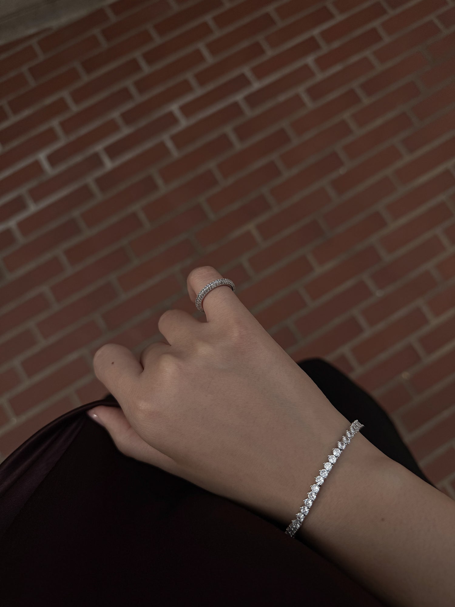 CLASSIC TENNIS BRACELET [SILVER]
